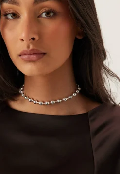 Air Necklace Silver-plated