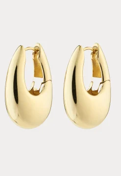 Autumn Chunky Retro Hoop Earri