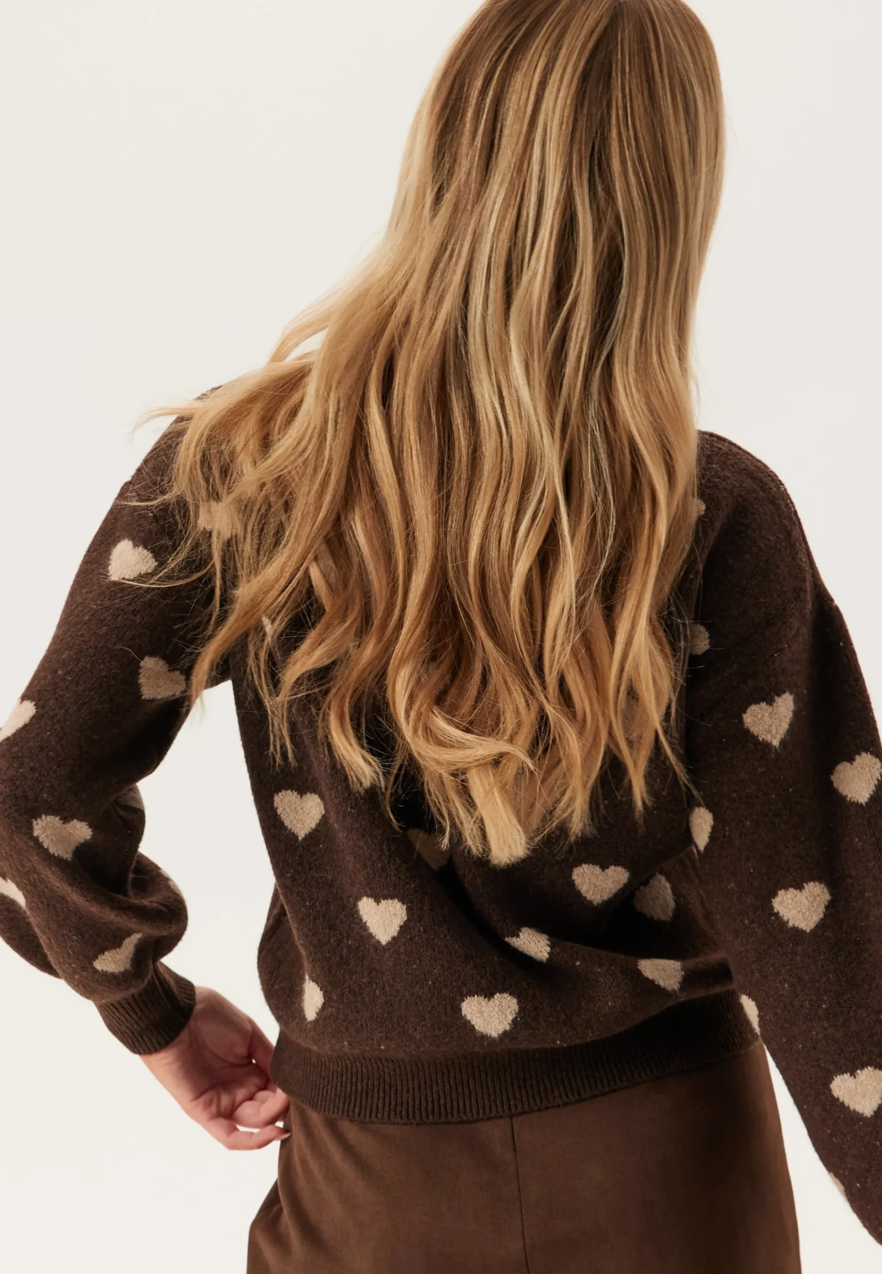 Awheart Ls O-neck Knit