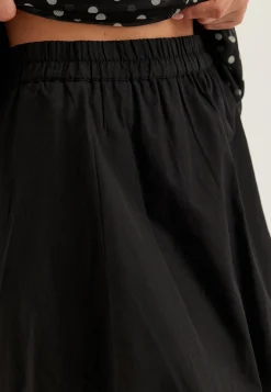 Balloon Short Cotton Skirt