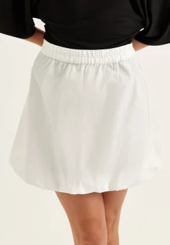 Balloon Short Cotton Skirt