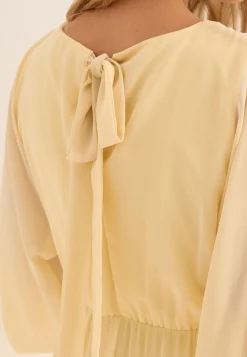 Batwing Chiffon Tiered Maxi Dress