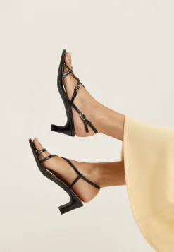 Biadina Strappy Sandal Faux Leather