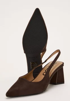 Biamaralyn Slingback Faux Suede