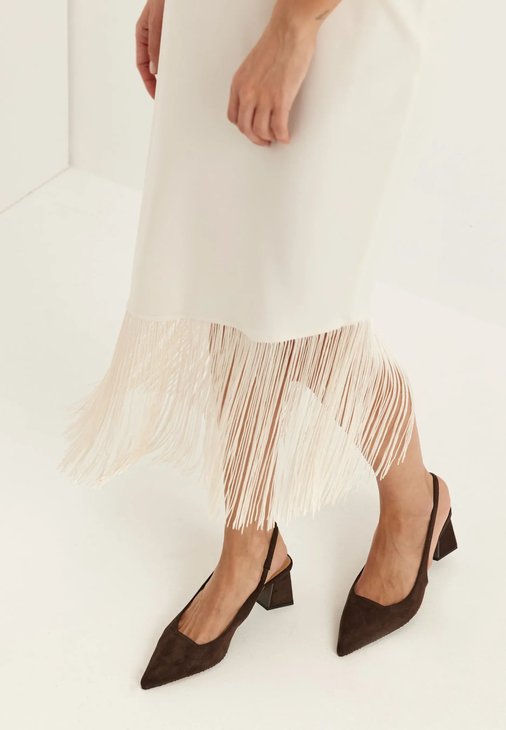 Biamaralyn Slingback Faux Suede