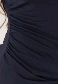 Boat Neck Asymmetric Top