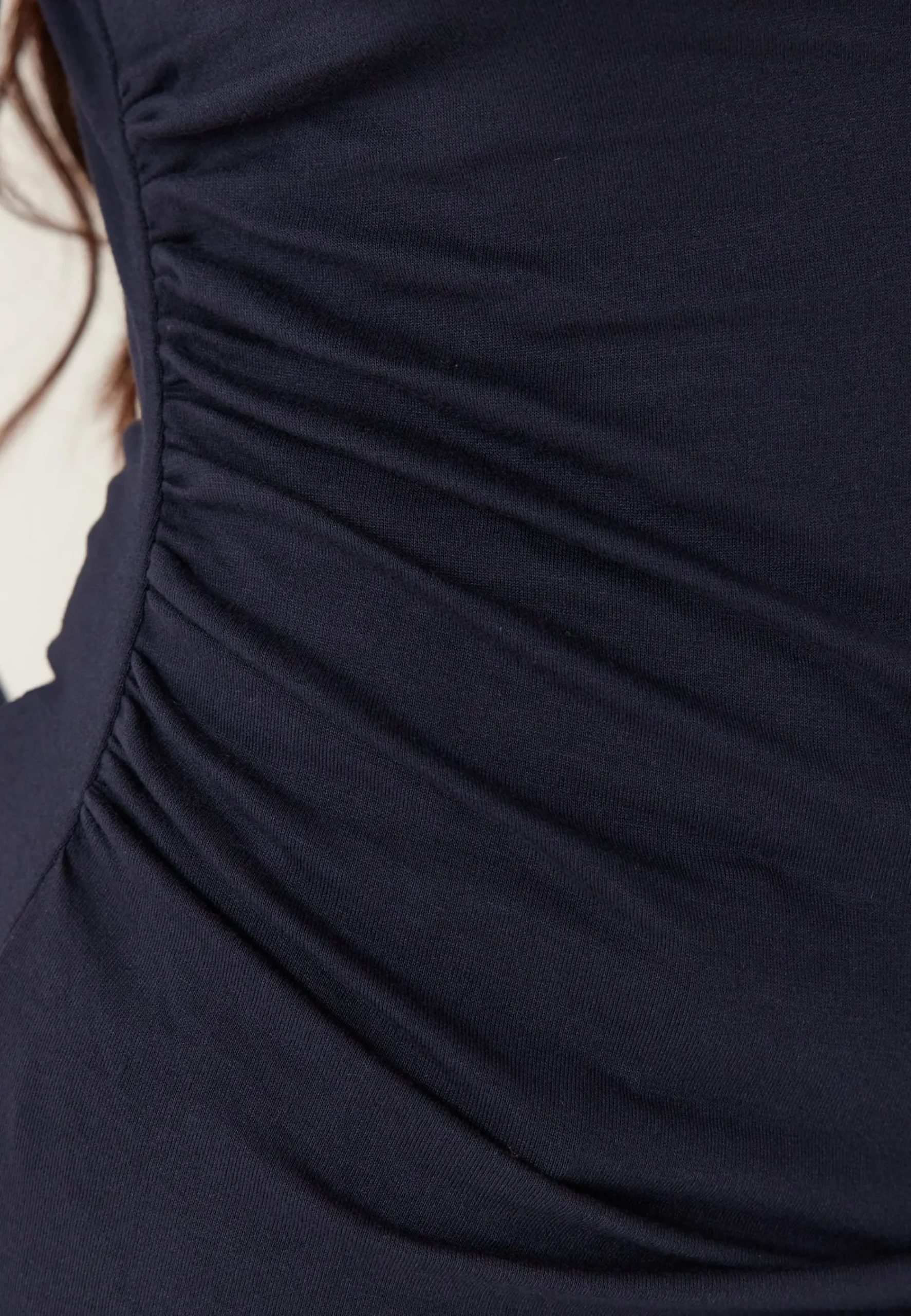 Boat Neck Asymmetric Top