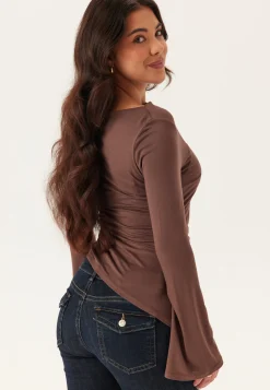 Boat Neck Asymmetric Top