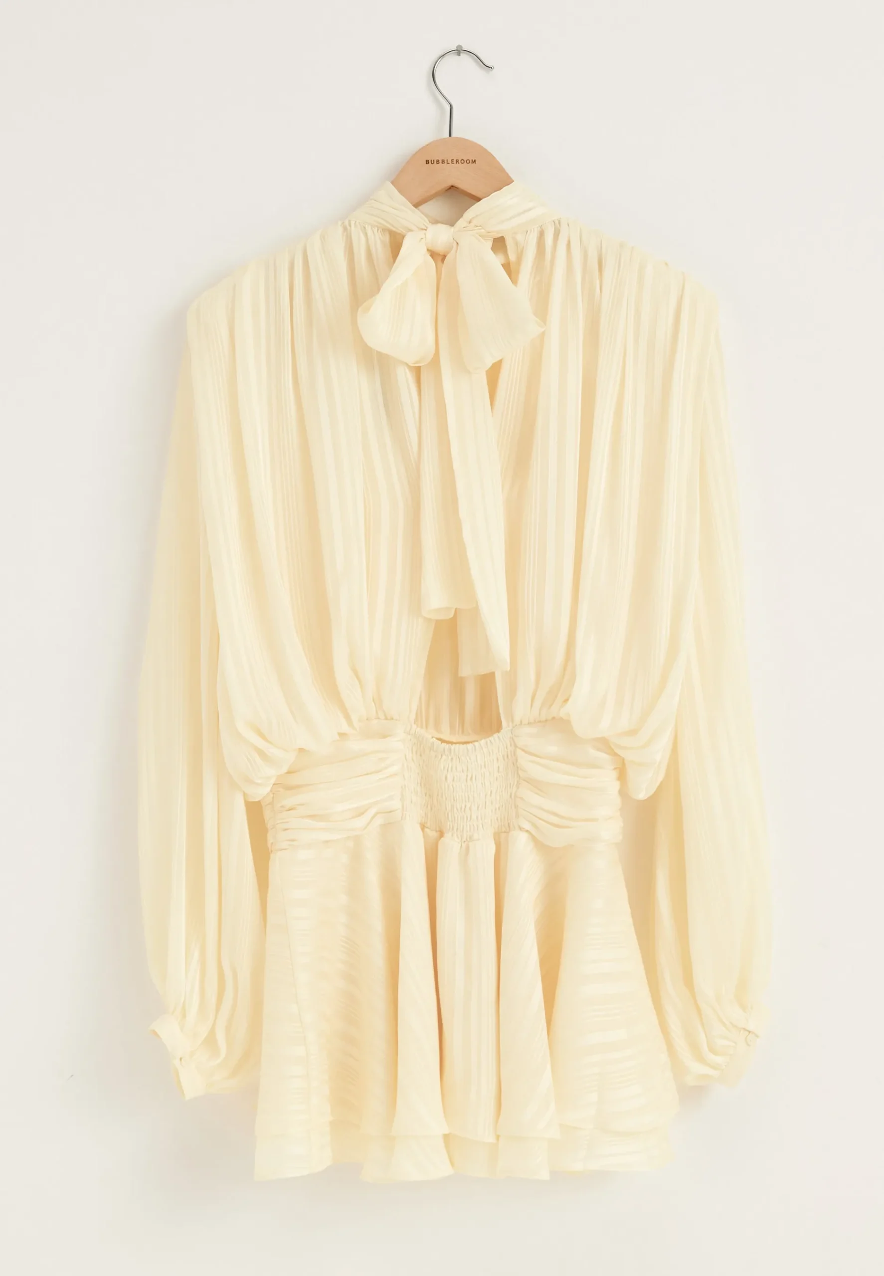 Bow Jacquard Short Dress