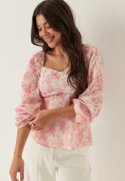Broderie Anglaise Blouse