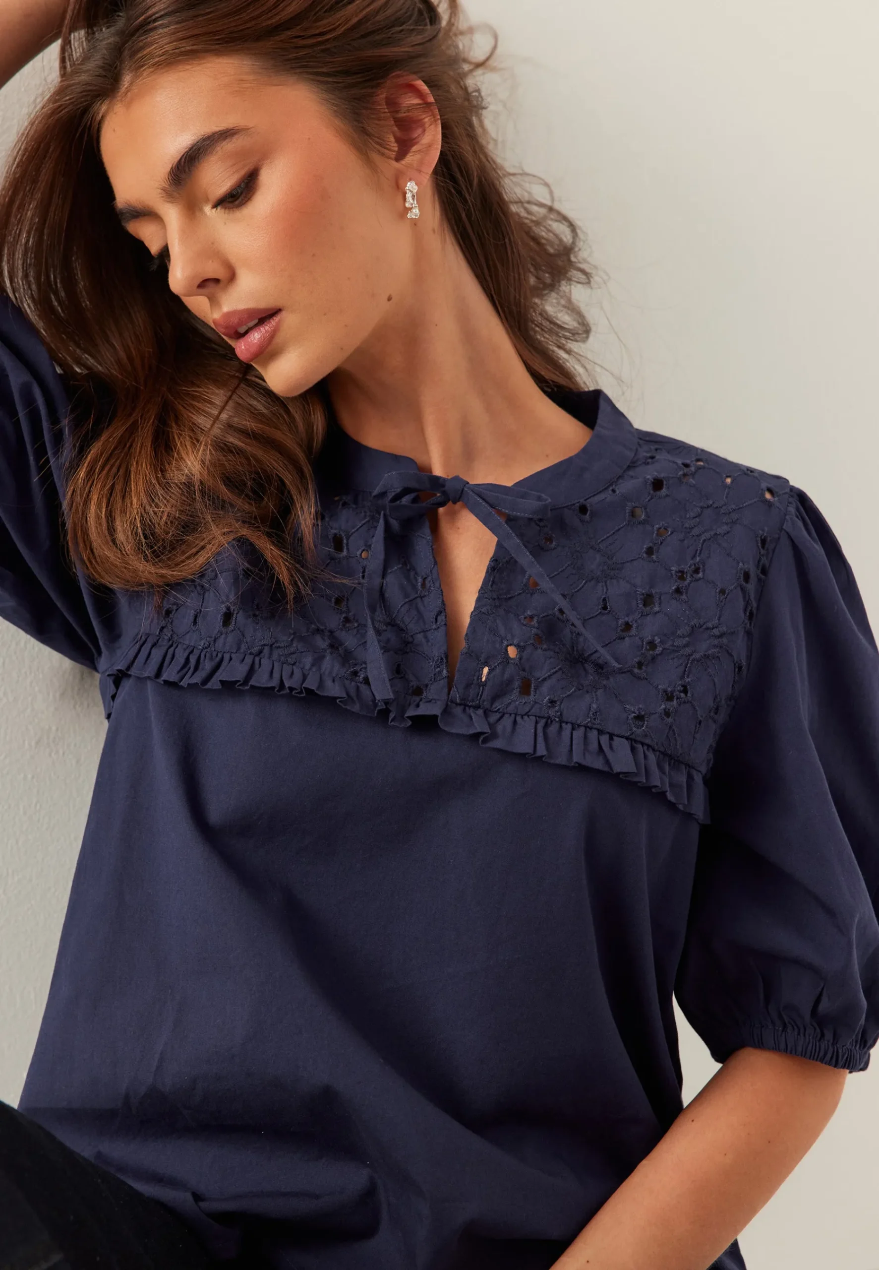 Broderie Anglaise Blouse