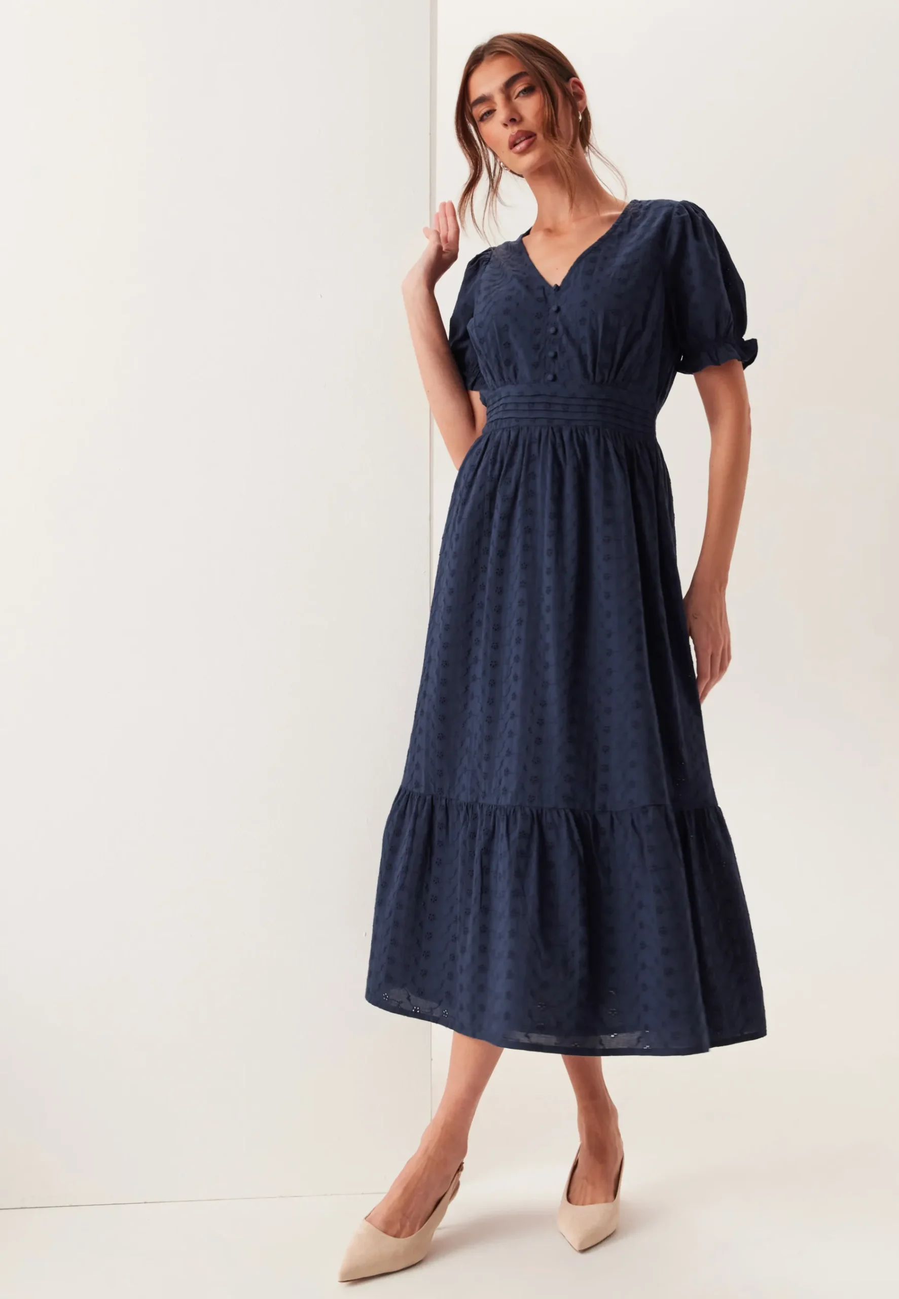 Broderie Anglaise Dress