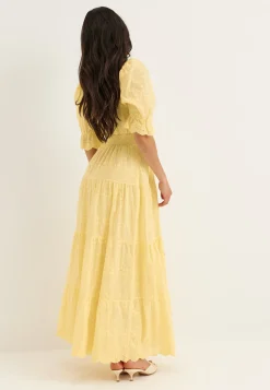 Broderie Anglaise Maxi Dress