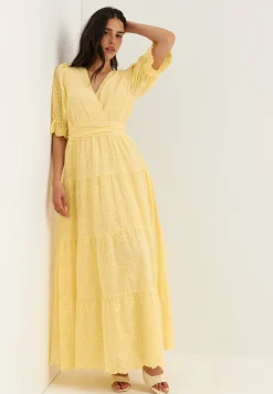 Broderie Anglaise Maxi Dress