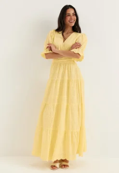 Broderie Anglaise Maxi Dress