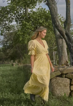 Broderie Anglaise Maxi Dress