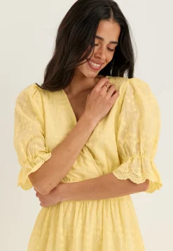 Broderie Anglaise Maxi Dress
