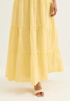 Broderie Anglaise Maxi Dress