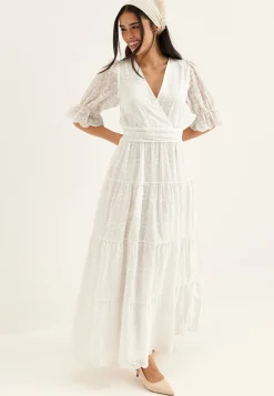 Broderie Anglaise Maxi Dress