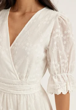 Broderie Anglaise Maxi Dress