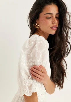 Broderie Anglaise Maxi Dress