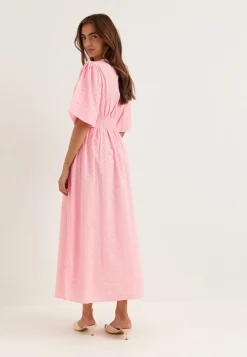 Broderie Anglaise Maxi Dress
