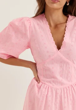 Broderie Anglaise Maxi Dress