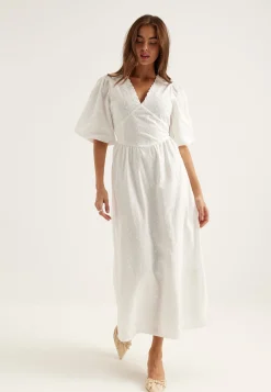 Broderie Anglaise Maxi Dress