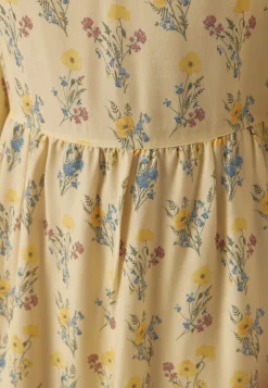 Butterfly Sleeve Maxi Dress
