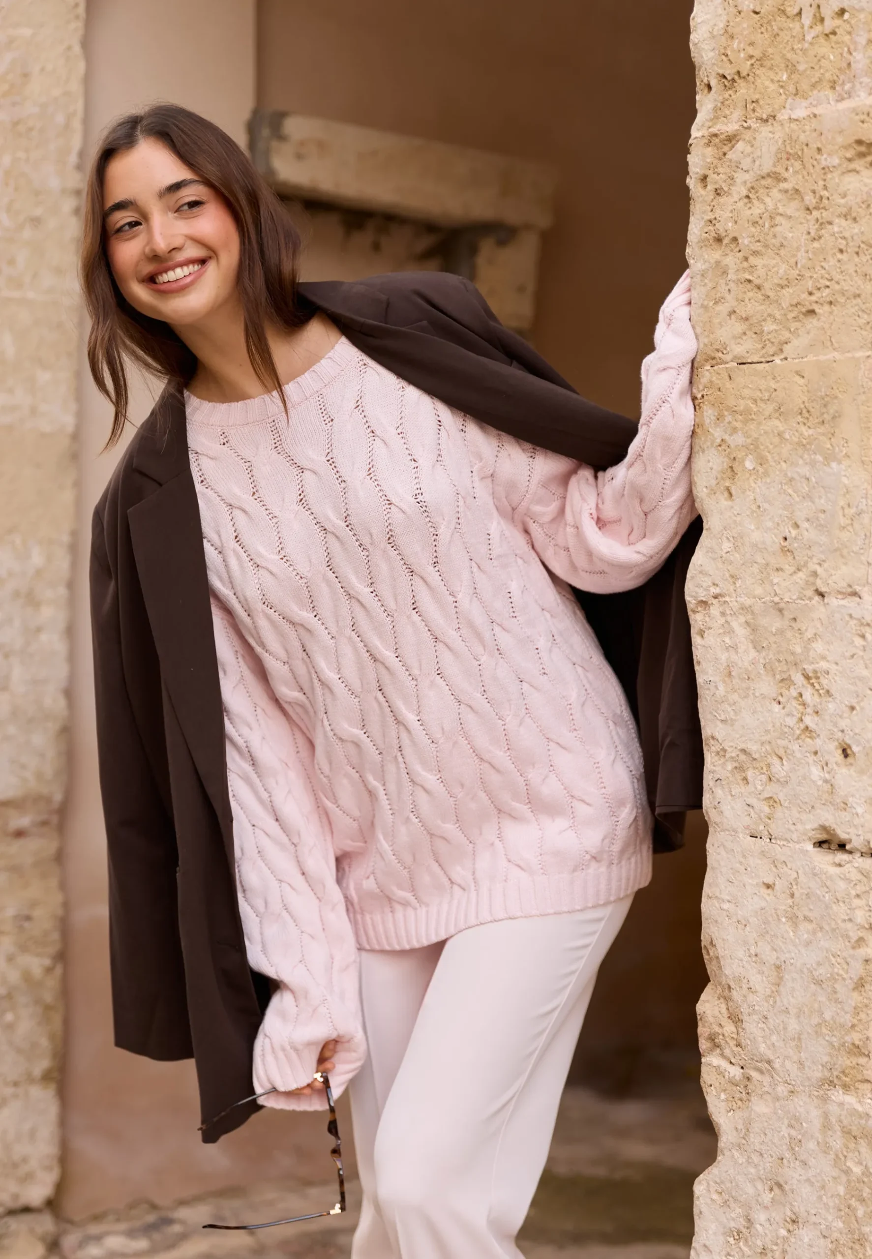 Cable Knitted Sweater