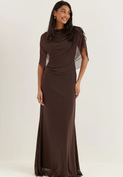 Cape Mesh Gown