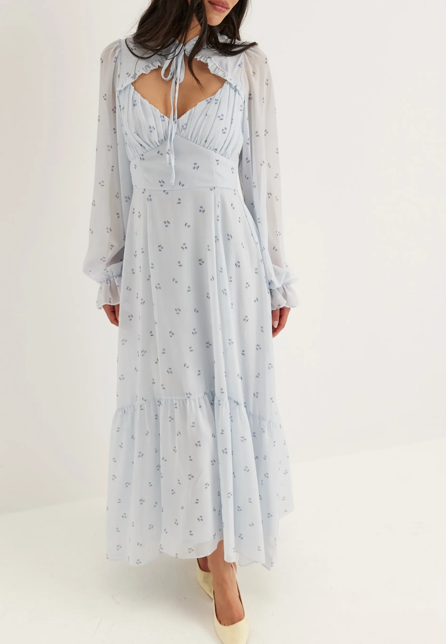 Corset High Low Dress