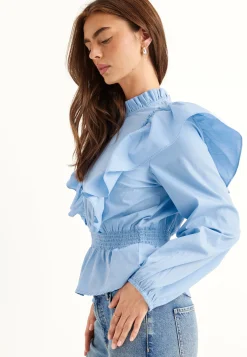 Cotton Frill Blouse