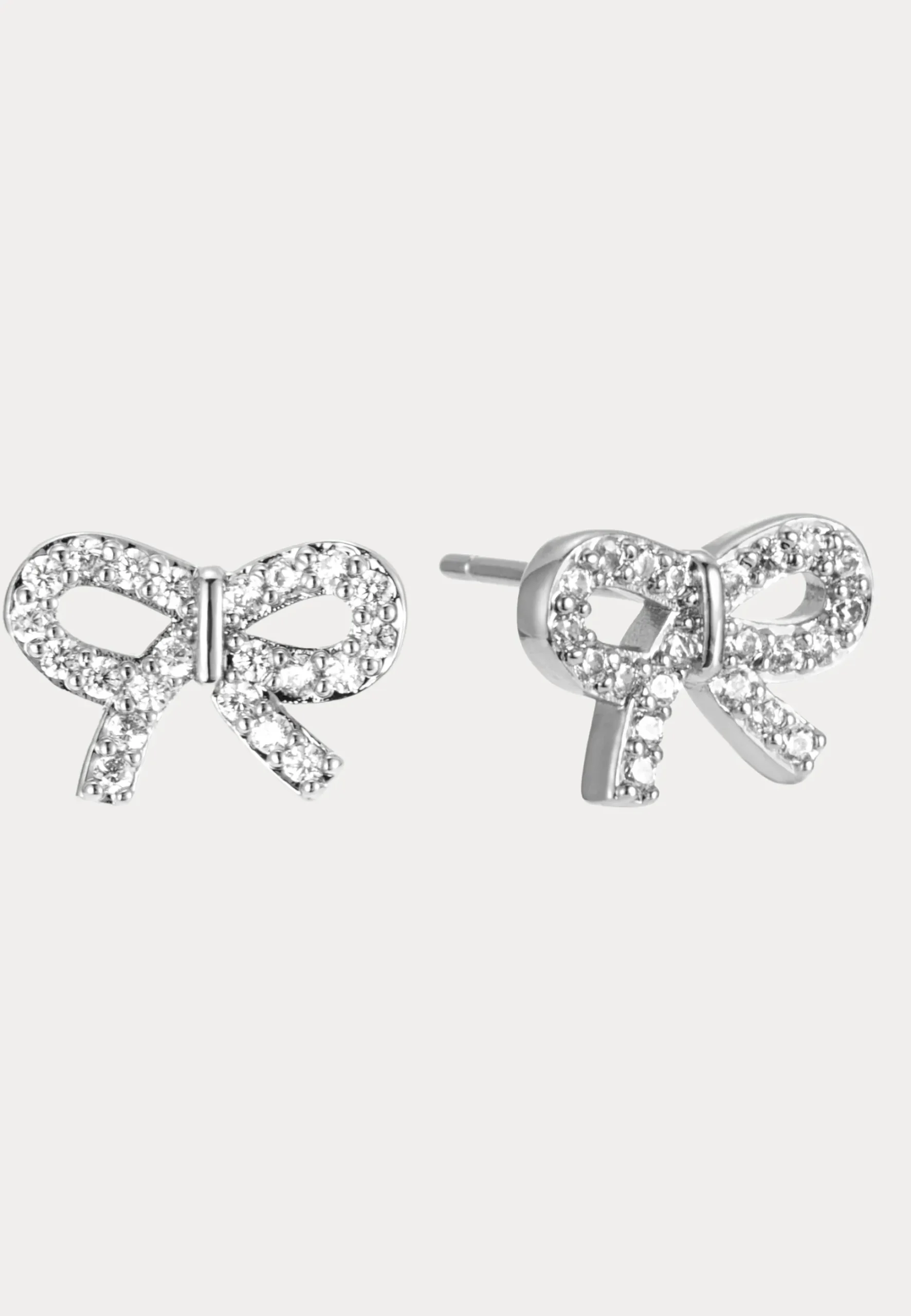 Crystal Bow Earring