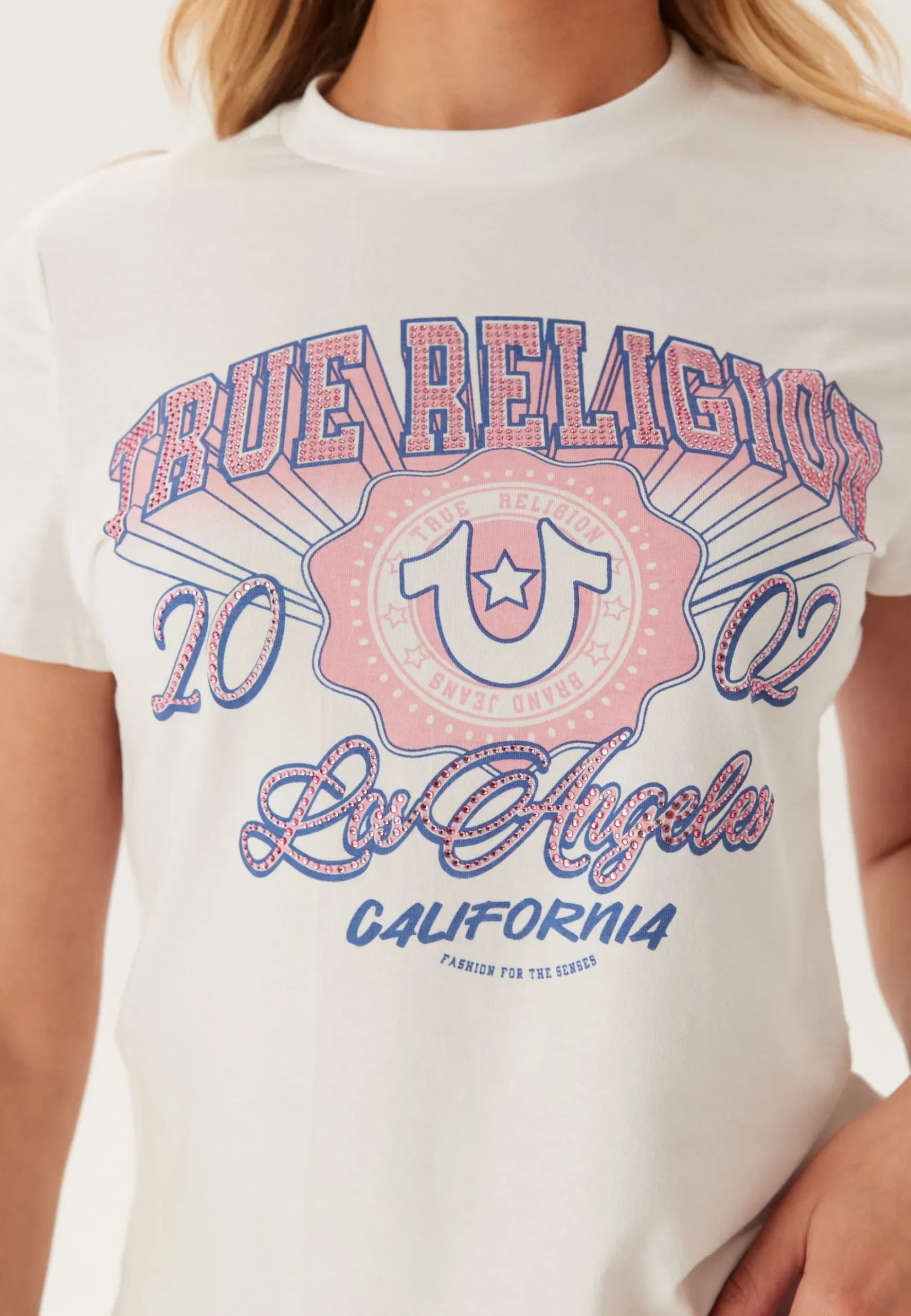 Crystal Tr Crew Neck Tee