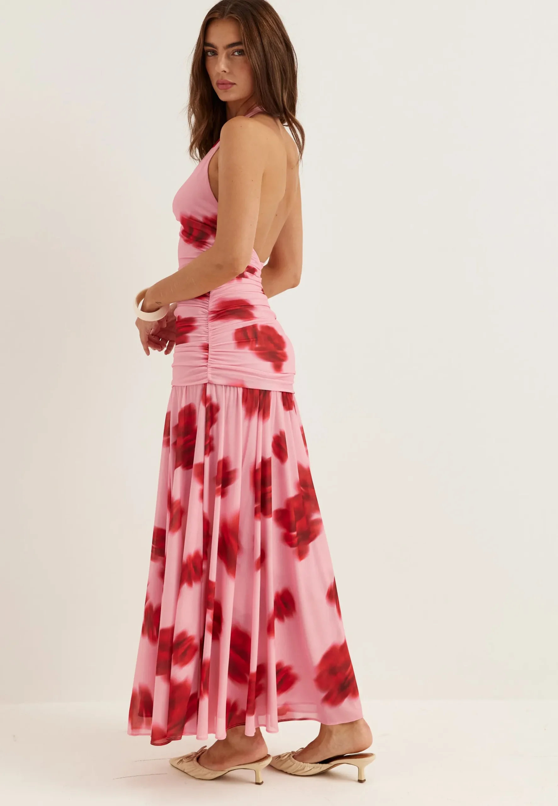 Cynthia Halter Print Maxi