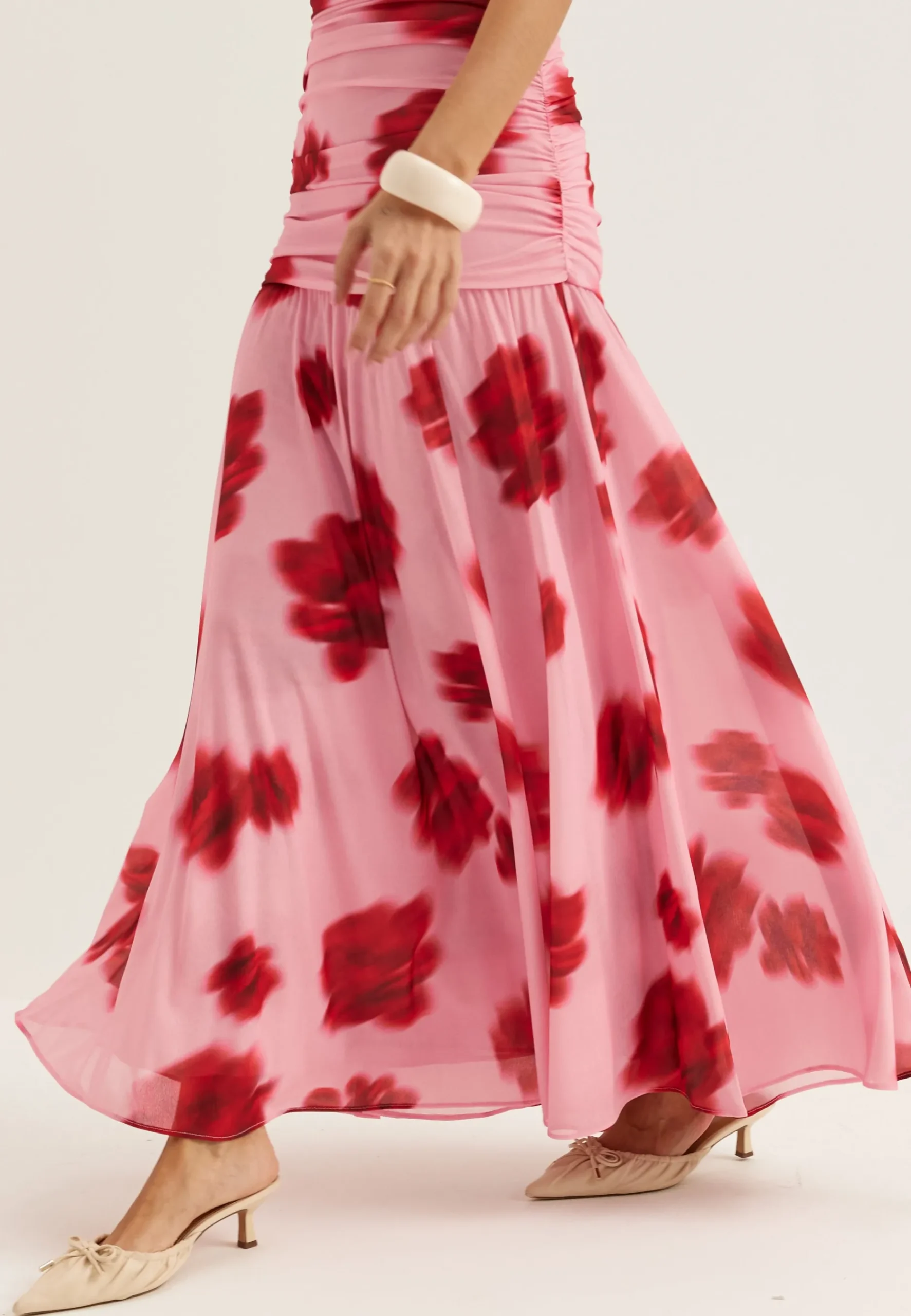 Cynthia Halter Print Maxi