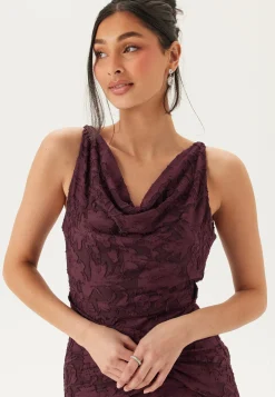 Deep Waterfall Mermaid Gown