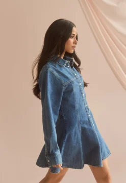 Denim Mini Dress