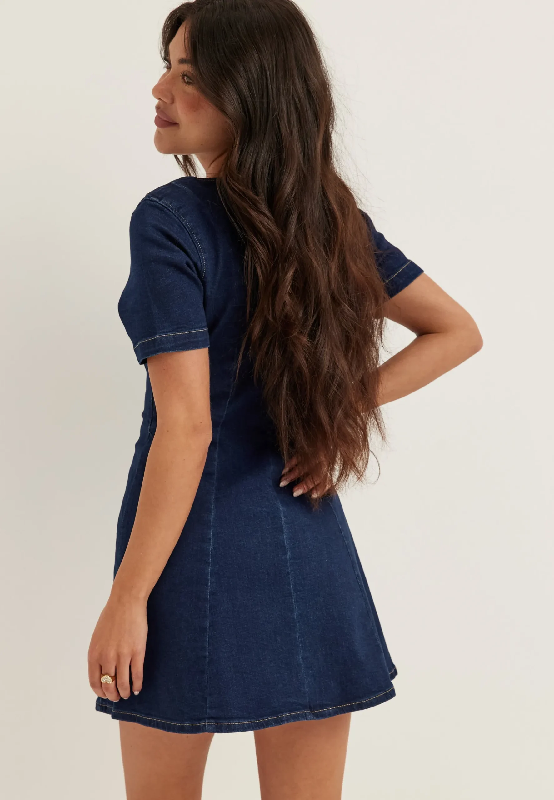 Denim Mini Dress
