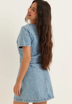 Denim Mini Dress