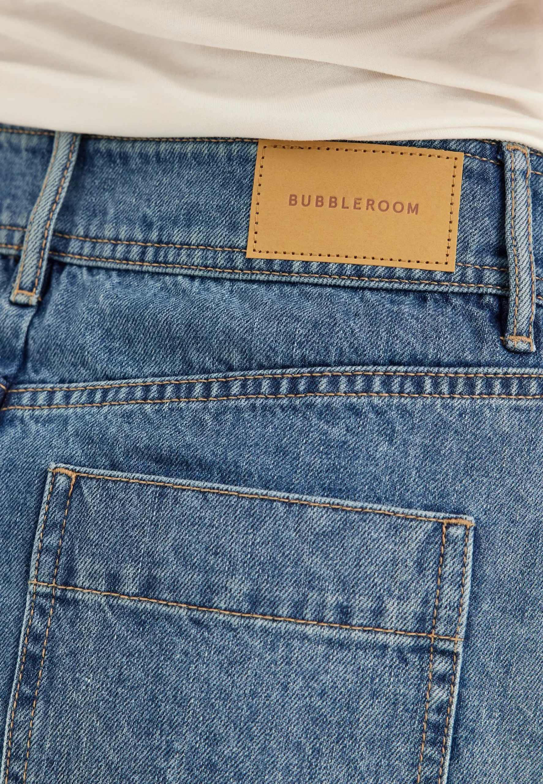 Denim Mini Skirt
