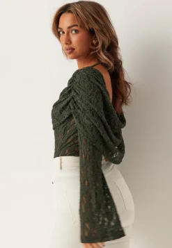 Drapy Lace Top