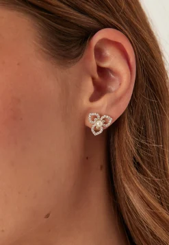 Elise Earrings - Ivory Pearl