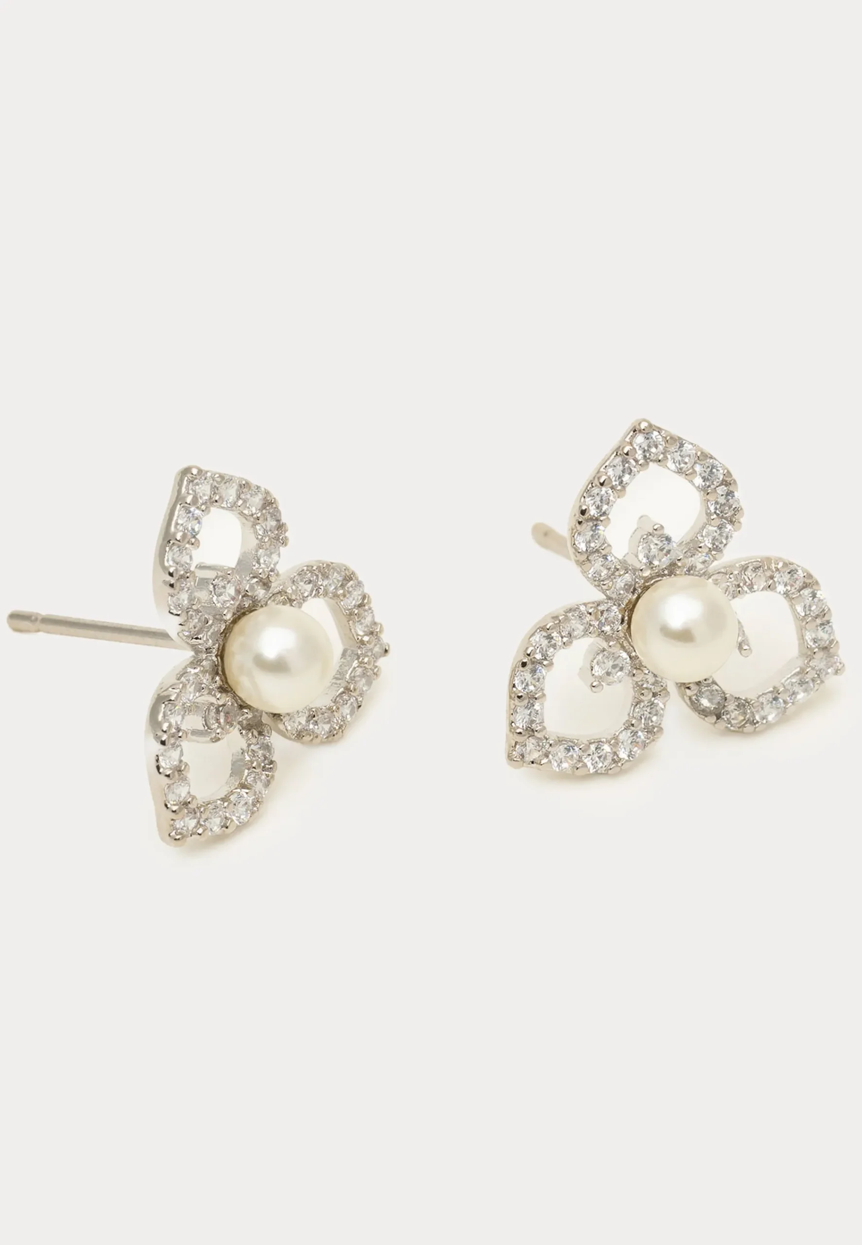 Elise Earrings - Ivory Pearl