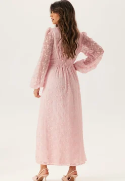 Embroidered Midi Dress