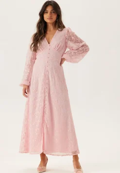 Embroidered Midi Dress
