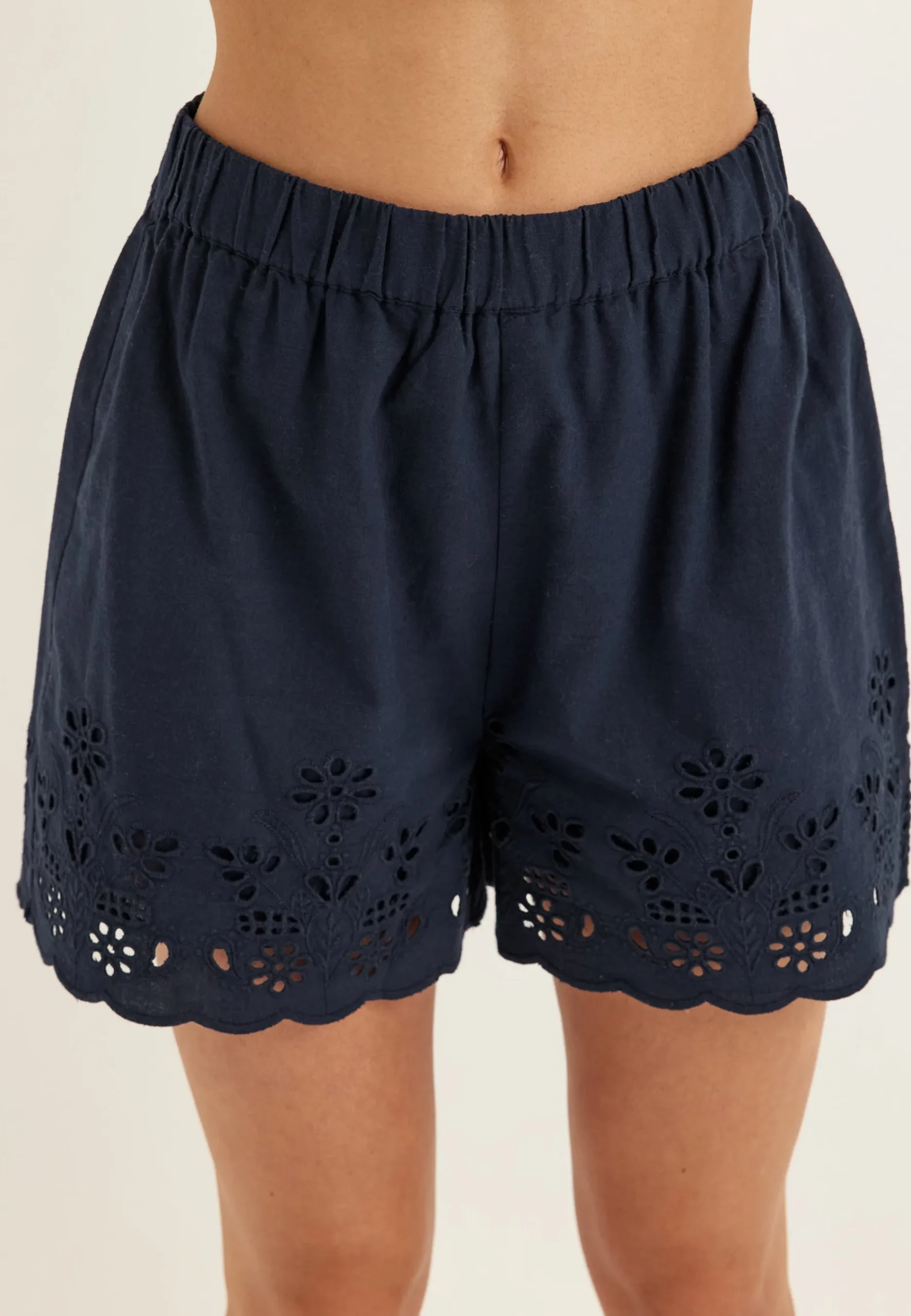 Embroidered Shorts