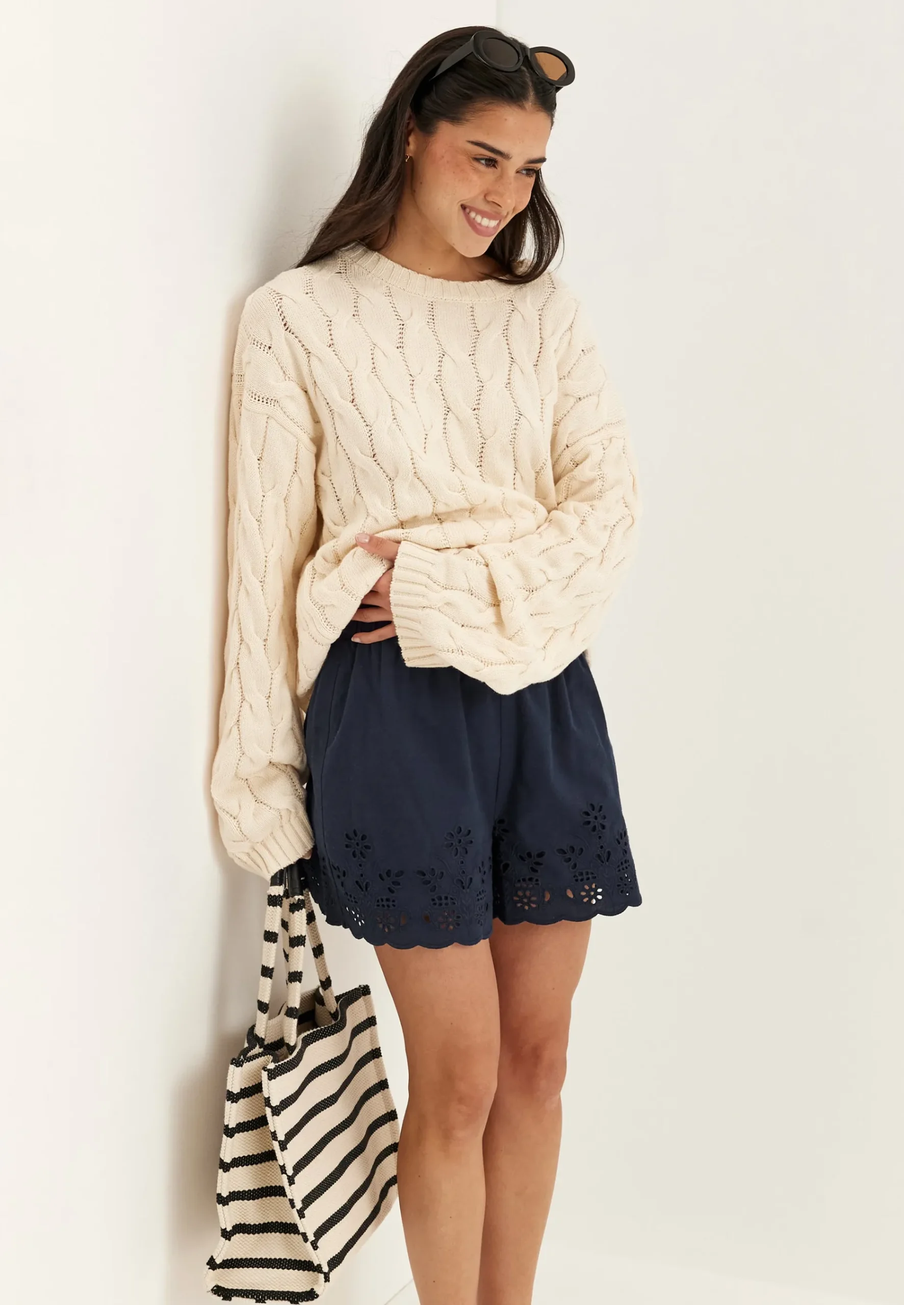 Embroidered Shorts