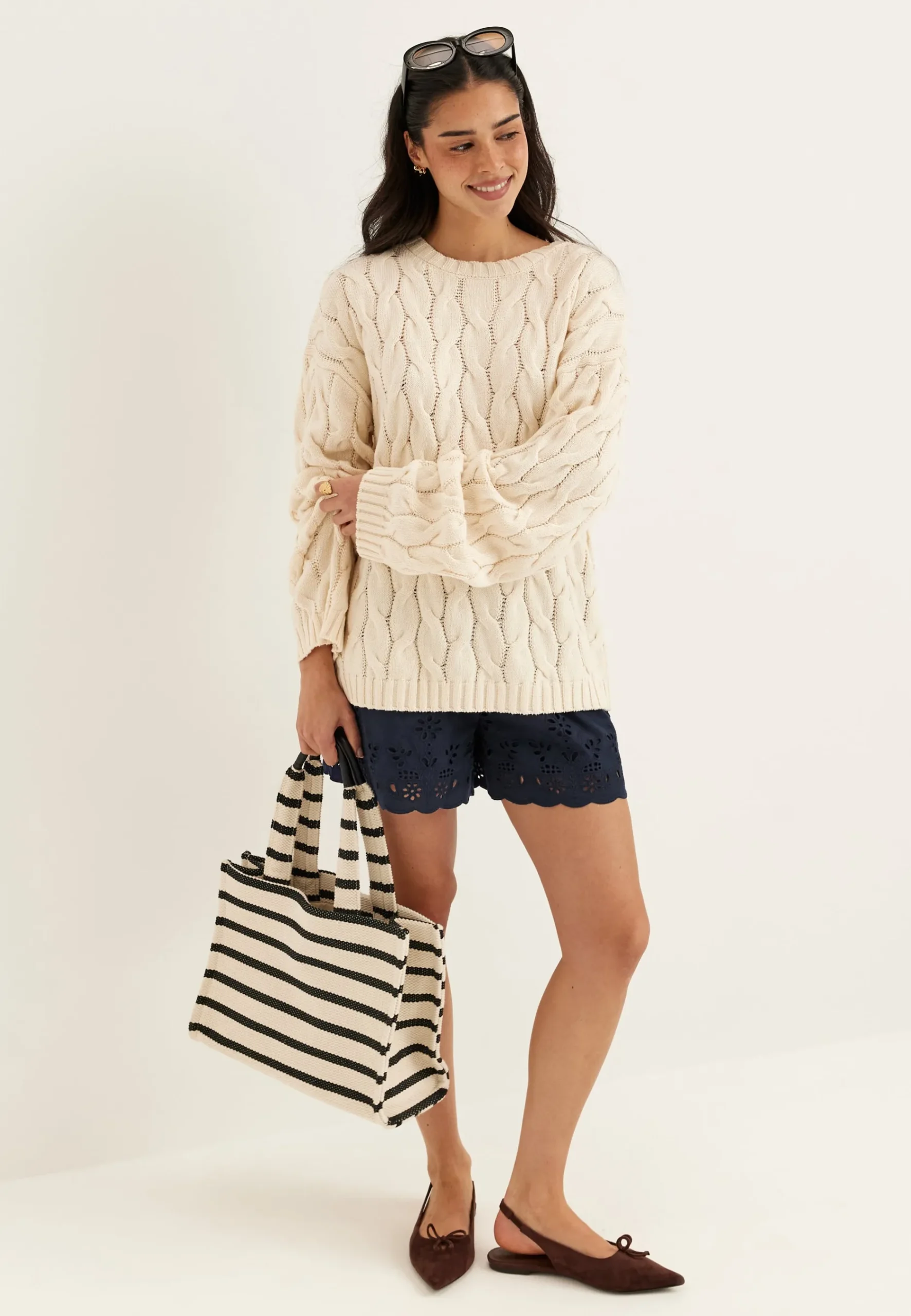 Embroidered Shorts